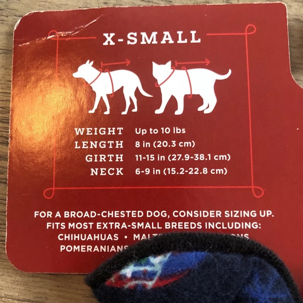 Wondershop One Piece Navy Easy Close Hot Air Balloons Pet Pajamas Size LG NWOT - Picture 10 of 12
